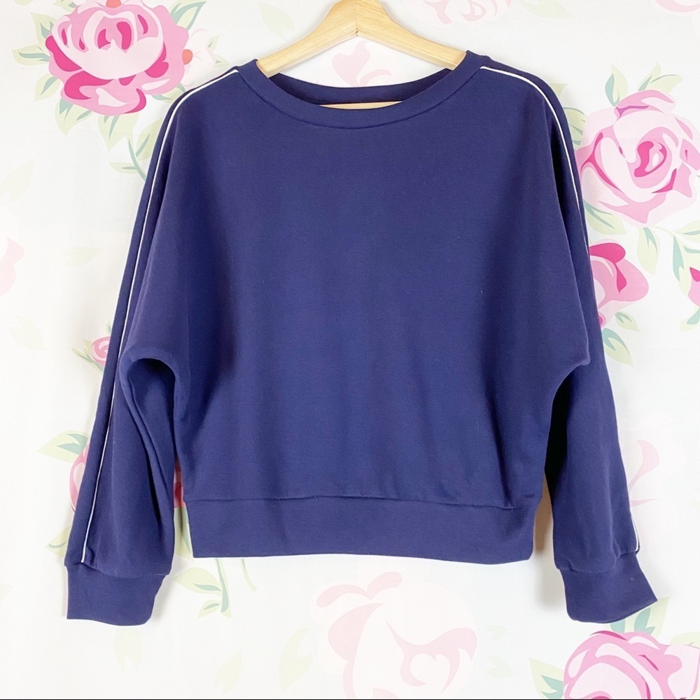 NEW Levi’s Basic Blue Cropped Sweatshirt XS